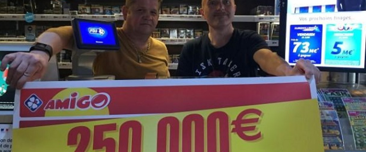 Beau jackpot de l’Amigo dans un café-brasserie de Nice