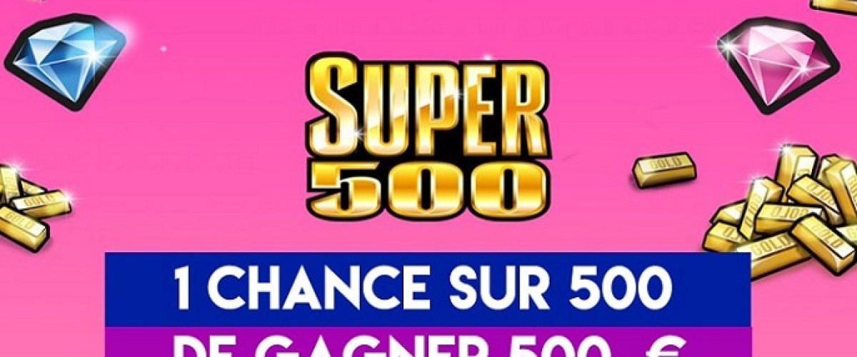 Nouveau ticket Super 500 : le « petit joueur » du grattage débarque en France
