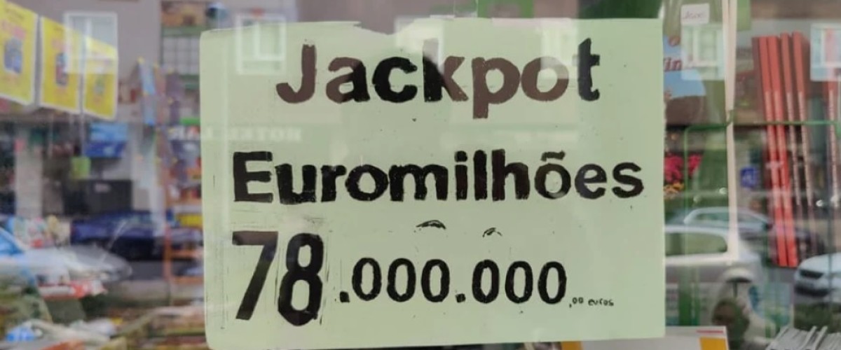 78,5M€ : Premier jackpot Euro Millions de l’année au Portugal
