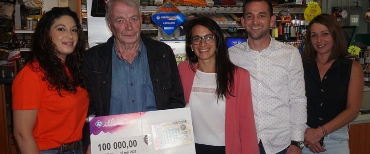 L’ancien poissonnier de la commune gagne 100 000€ au ticket Cash