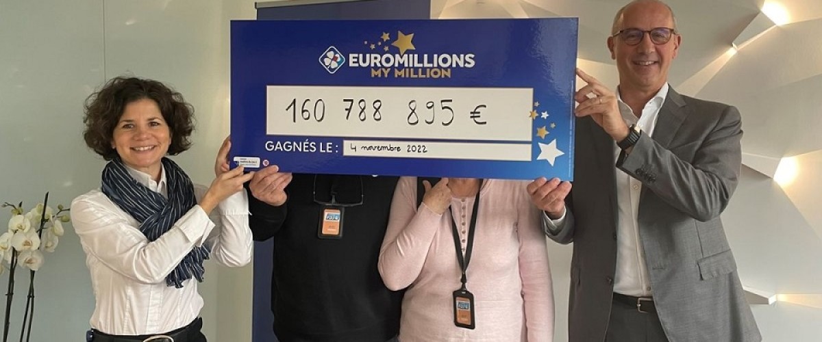 Euro Millions de 160M€ : « Quand je gagne, ce n’est pas à moitié ! »