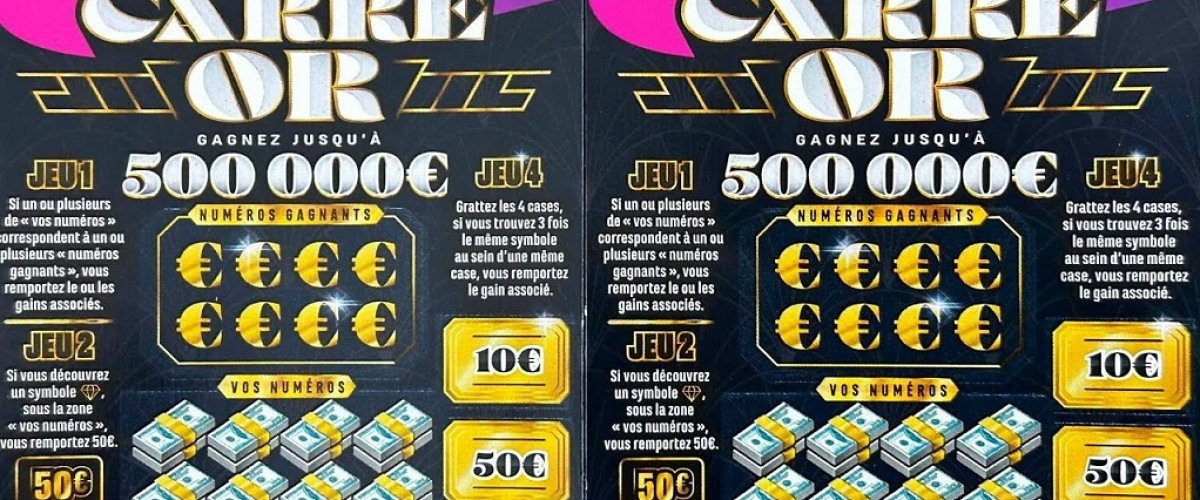 Des “ signes ” qui ne trompent pas : 500 000€ sur un ticket Carré Or