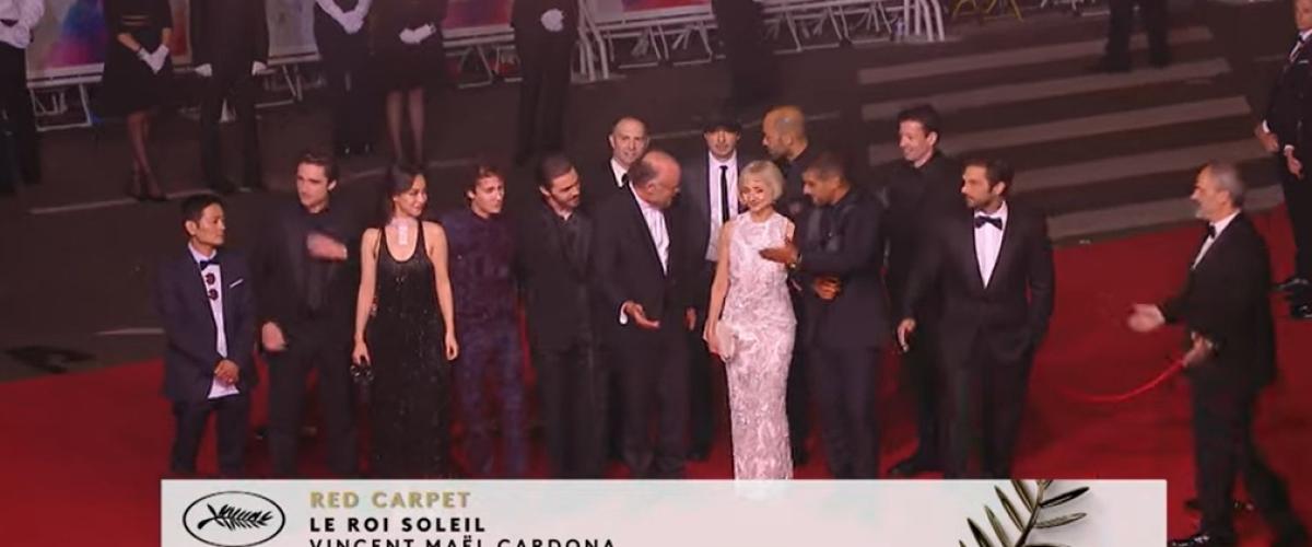 Cannes : l’équipe du film « Le roi soleil » donne sa vision du Loto