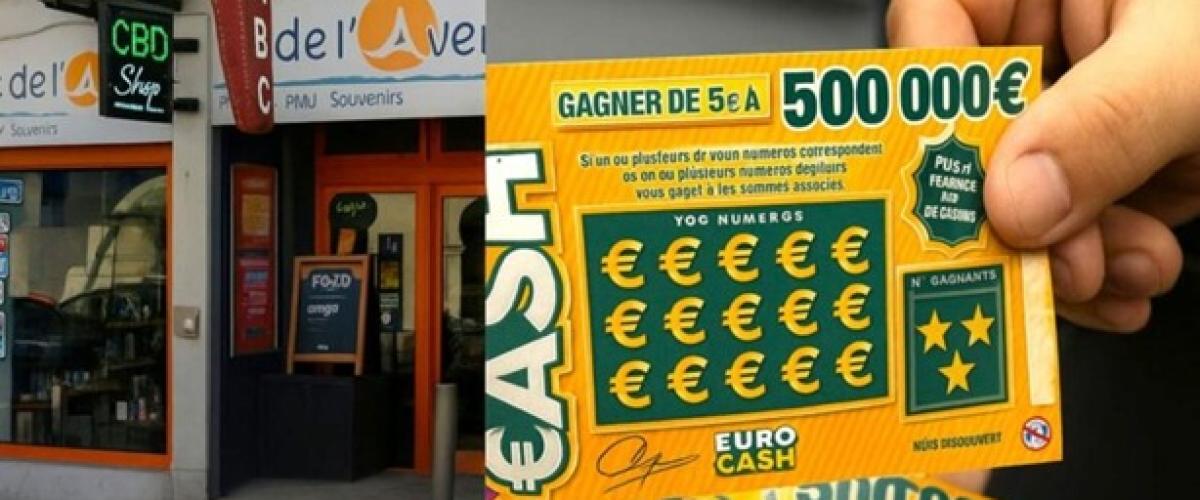 Le ticket Cash non-gratté dans son sac valait 500 000€