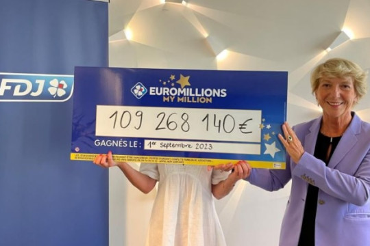 Une Bretonne perd son emploi… Et gagne 109M€ à l’Euro Millions !